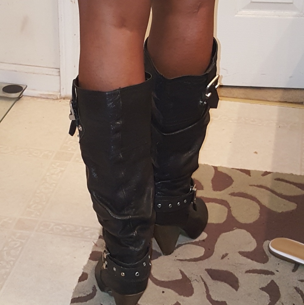 Retro Rocker Naughty Monkey Boot - Picture 6 of 7